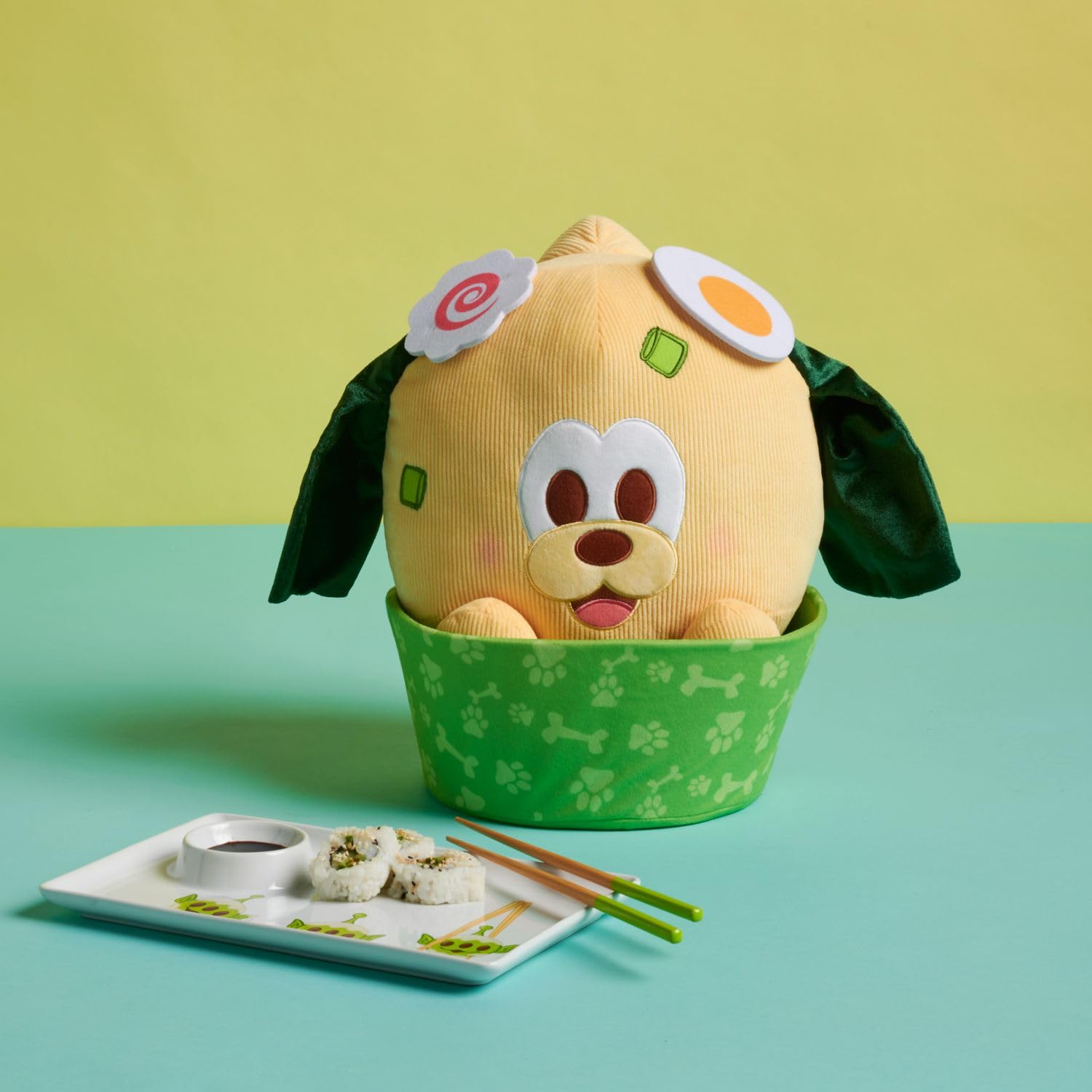 Amazon.co.jp: ディズニー プルート ラーメン むしゃむしゃ ぬいぐるみ